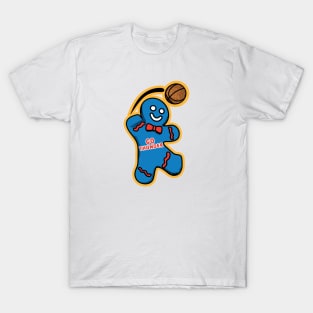 Oklahoma City Thunder Gingerbread Man T-Shirt